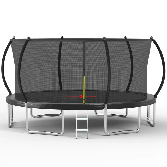 16-Inch Outdoor Steel Frame Garden Trampoline - Omega Lifestyles