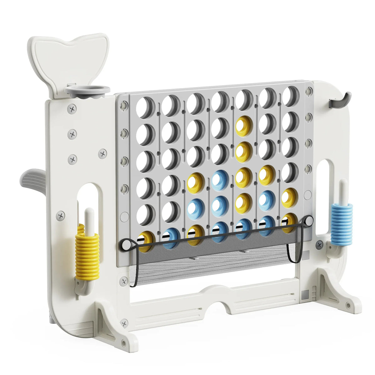 4-in-1 Adjustable Height Giant Outdoor Game Set - Omega Lifestyles