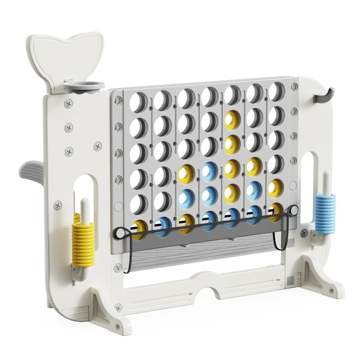 4-in-1 Adjustable Height Giant Outdoor Game Set - Omega Lifestyles