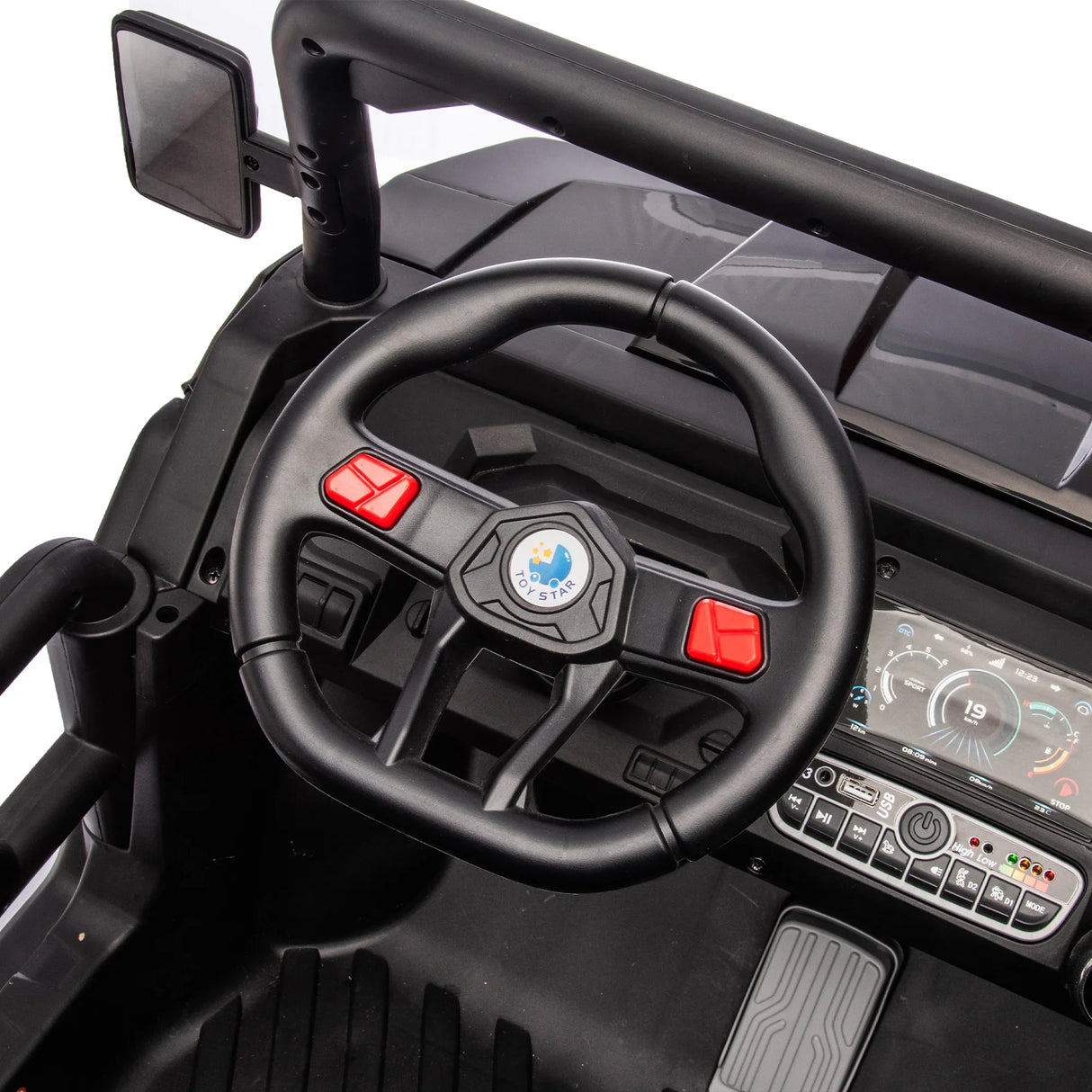 24V Two-Seater Ride On Dump Truck With Remote Control - Omega Lifestyles