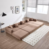 Convertible Folding Corduroy Memory Foam Sofa Bed - Omega Lifestyles