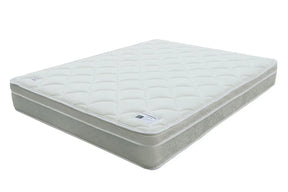 Full Medium 9-Inch Bonnell Coil Euro Top Mattress - Omega Lifestyles