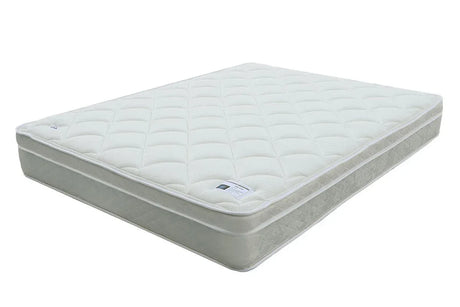 Full Medium 9-Inch Bonnell Coil Euro Top Mattress - Omega Lifestyles