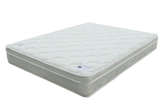 Full Medium 9-Inch Bonnell Coil Euro Top Mattress - Omega Lifestyles