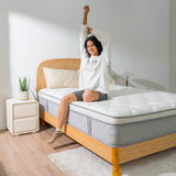 Medium 12-Inch Cooling Gel Memory Foam Hybrid Mattress - Omega Lifestyles
