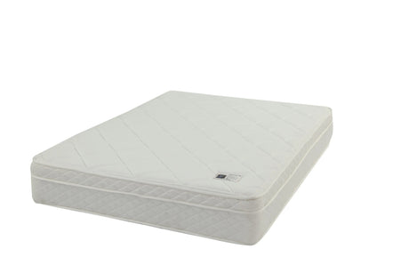 Full Medium 9-Inch Bonnell Coil Euro Top Mattress - Omega Lifestyles