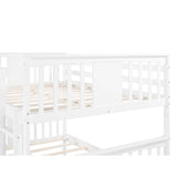 Full Over Full Solid Wood Bunk Bed With Trundle - Omega Lifestyles