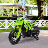 6V Kids Electric Motorcycle With Training Wheels And Sound - Omega Lifestyles