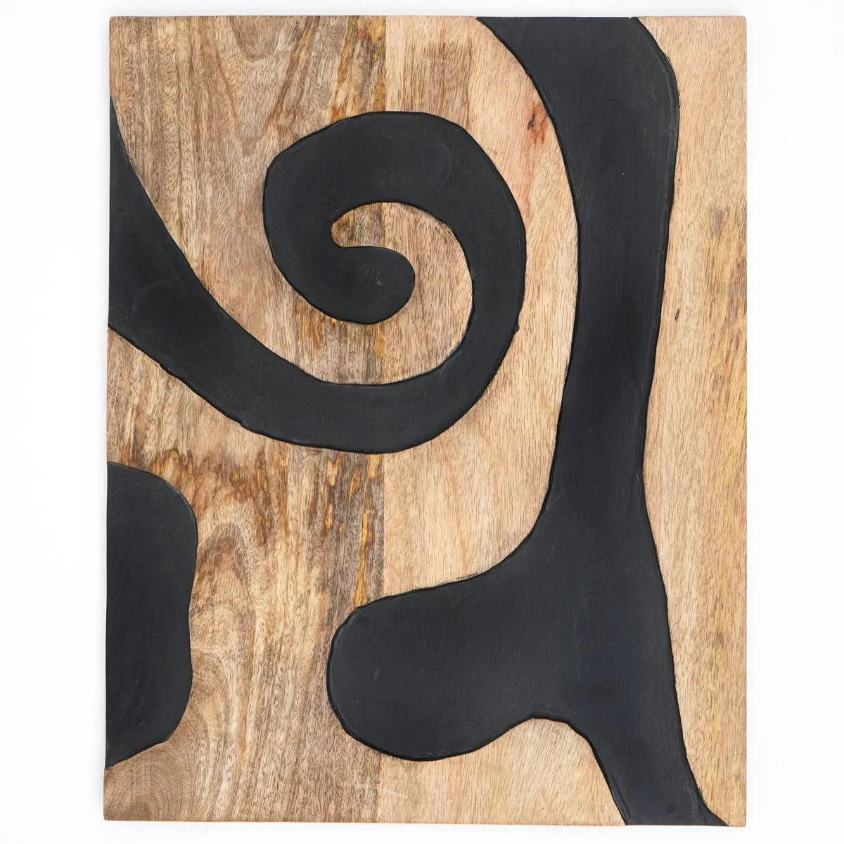 Handcrafted Mango Wood Wall Art Decor 16x20 Inches - Omega Lifestyles