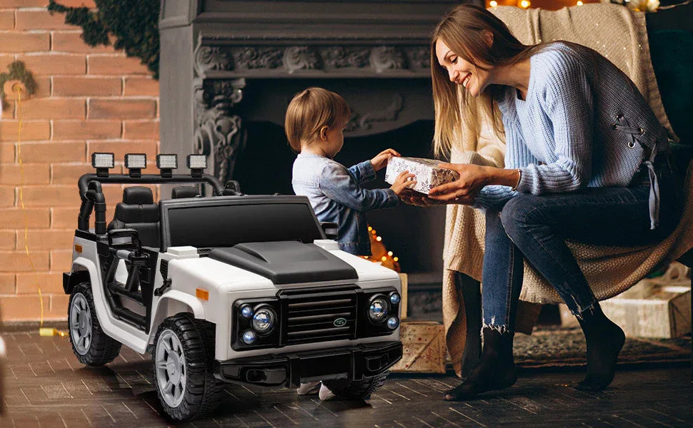 Battery-Powered Four-Wheel Drive Kids Ride-On Car With Remote - Omega Lifestyles