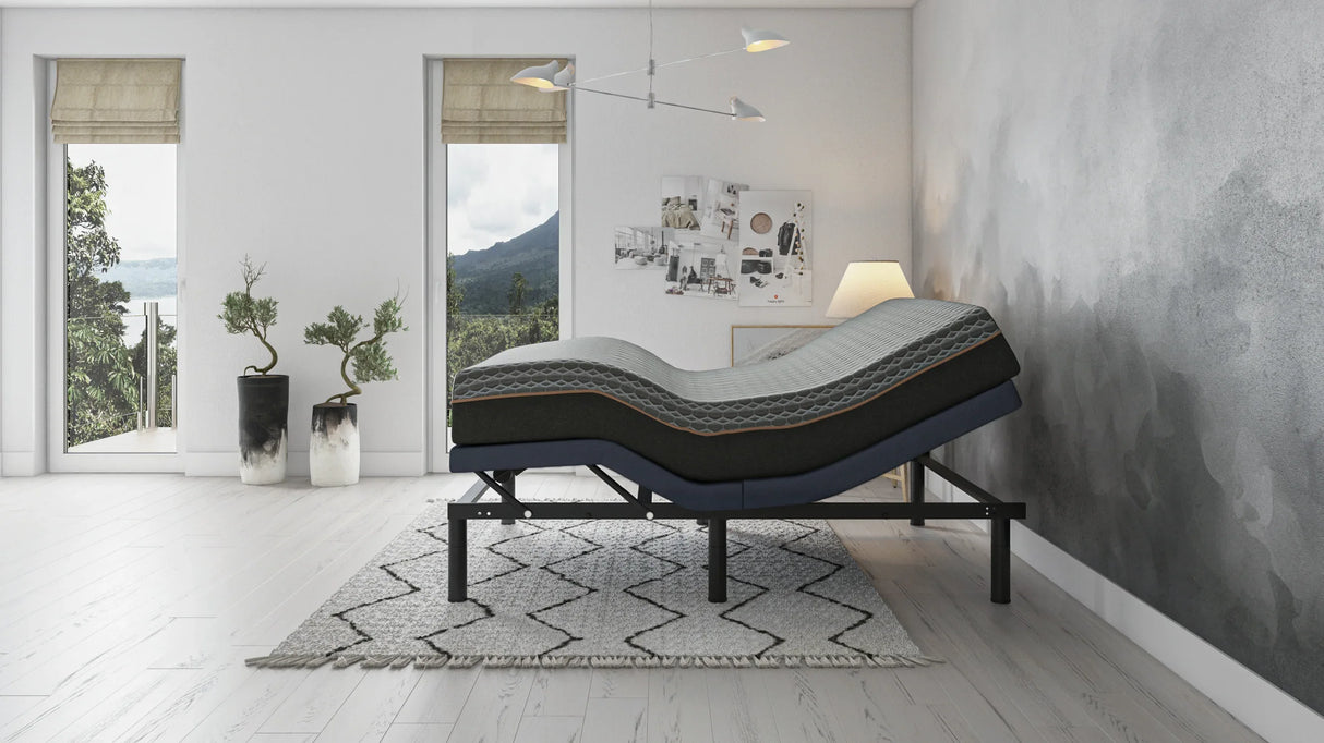 California King Steel Adjustable Bed Base With Massage - Omega Lifestyles