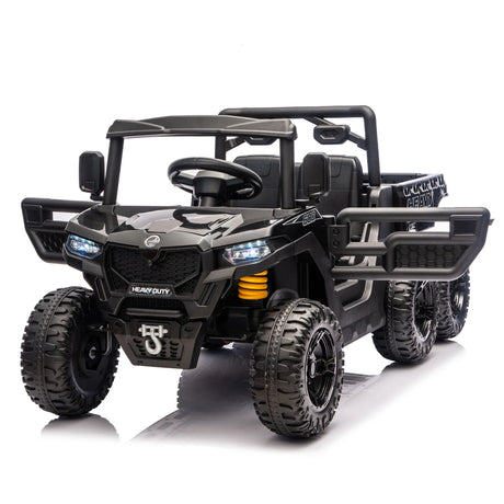 24V 4WD Six-Wheel Electric Ride On Dump Truck for Kids - Omega Lifestyles