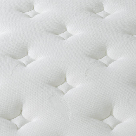 Medium 12-Inch Cooling Gel Memory Foam Hybrid Mattress - Omega Lifestyles