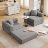 Modular Corduroy Folding Convertible Sofa Bed - Omega Lifestyles
