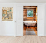 Multicolor Paper Framed Wall Art Print Home Decor - Omega Lifestyles