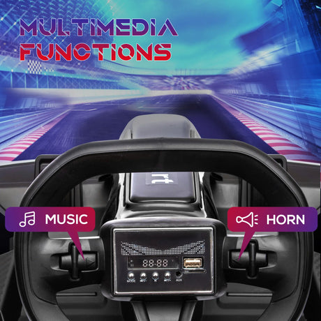 Electric Kids Ride On Go Kart Adjustable Seat 24V - Omega Lifestyles