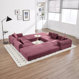 Convertible Corduroy Folding Memory Foam Sofa Bed - Omega Lifestyles