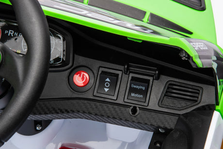 Kids Ride On Car With Bluetooth Remote Control and Lights - Omega Lifestyles