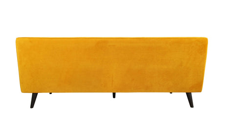 Upholstered Modern Yellow Living Room Sofa - Omega Lifestyles