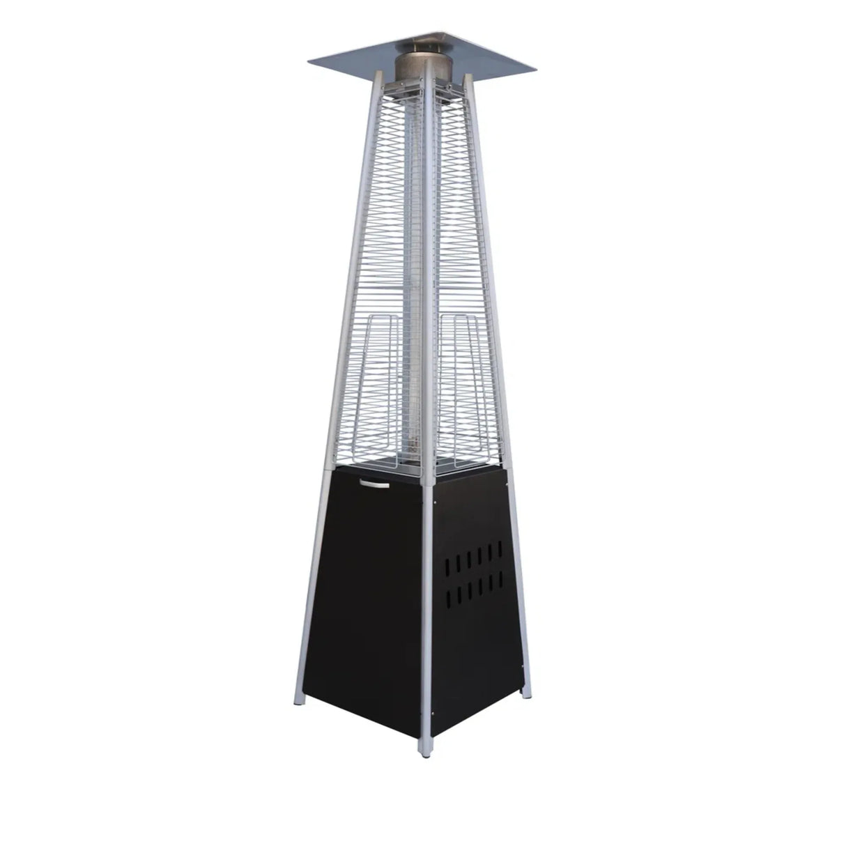 Commercial Grade Stainless Steel Pyramid Propane Patio Heater - Omega Lifestyles
