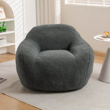 Spacious Memory Foam Teddy Bean Bag Chair - Sleep Galleria
