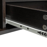 Antique Particle Board TV Stand With LED Lighting - Omega Lifestyles