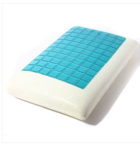 Slow Rebound Memory Foam Cooling Pillow With Cotton Cover - Sleep Galleria