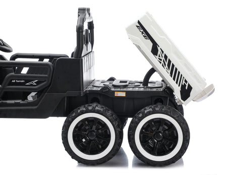 24V 2-Seater 4WD Electric Ride On Dump Truck with Remote - Omega Lifestyles