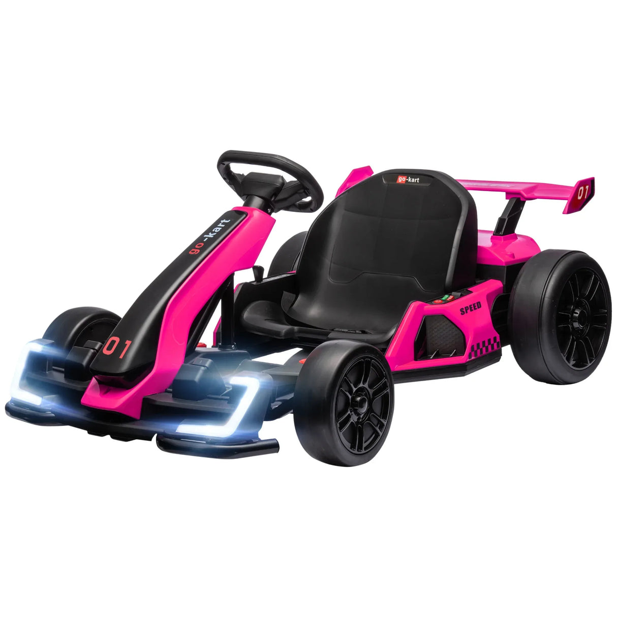 Electric Kids Drift Go Kart With Adjustable Seat - Omega Lifestyles