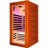 Wooden Infrared Sauna Room With Bluetooth Speakers - Omega Lifestyles