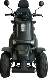 Heavy Duty 4 Wheel Mobility Scooter With Dual Brakes - Omega Lifestyles