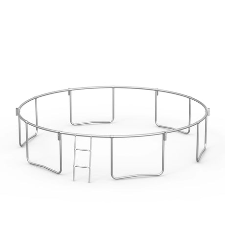 16-Inch Outdoor Steel Frame Garden Trampoline - Omega Lifestyles