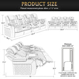 Ultra-Plush Top-Grain Nappa Genuine Leather Massage Chair - Omega Lifestyles