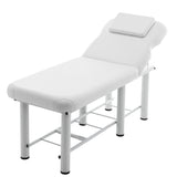 Adjustable Backrest Plush High-Density Foam Salon Bed