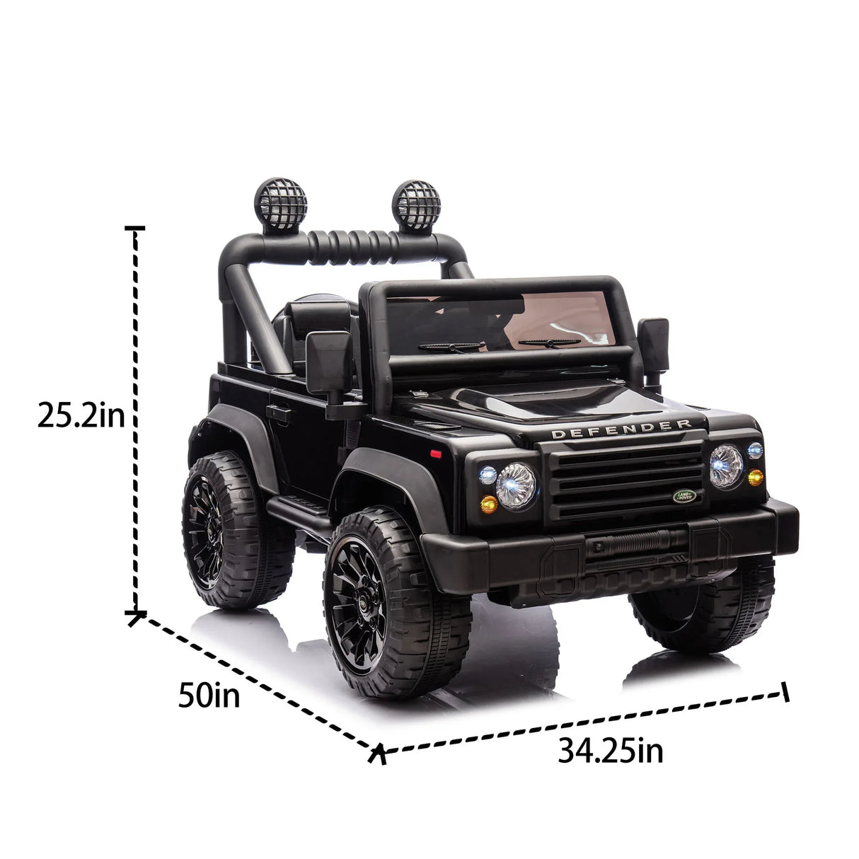 Licensed Land Rover Defender Volta 24V Kids Ride On Car - Omega Lifestyles
