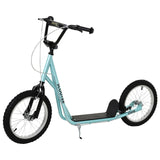 Youth Adjustable Handlebar Kids Scooter With Inflatable Tires - Omega Lifestyles