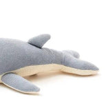 Baby Blue Cotton Plush Dolphin Soft Toy Plush - Omega Lifestyles