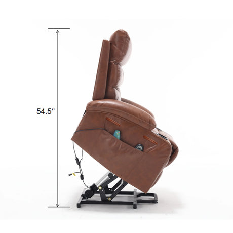 Electric Power Lift Recliner Chair With Vibration Massage - Omega Lifestyles