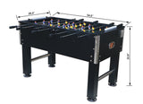 54-Inch Indoor MDF Steel Soccer Foosball Game Table - Omega Lifestyles