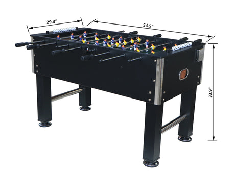 54-Inch Indoor MDF Steel Soccer Foosball Game Table - Omega Lifestyles