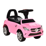 Toddler Ride-On Push Car With Horn Music And Storage