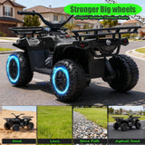 24V High-Power Kids Ride-On ATV With Storage Racks - Omega Lifestyles