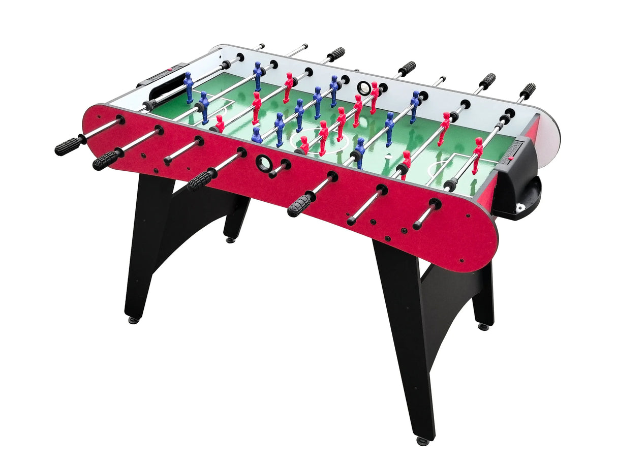 48-Inch Wood Foosball Table With MDF Steel Construction - Omega Lifestyles