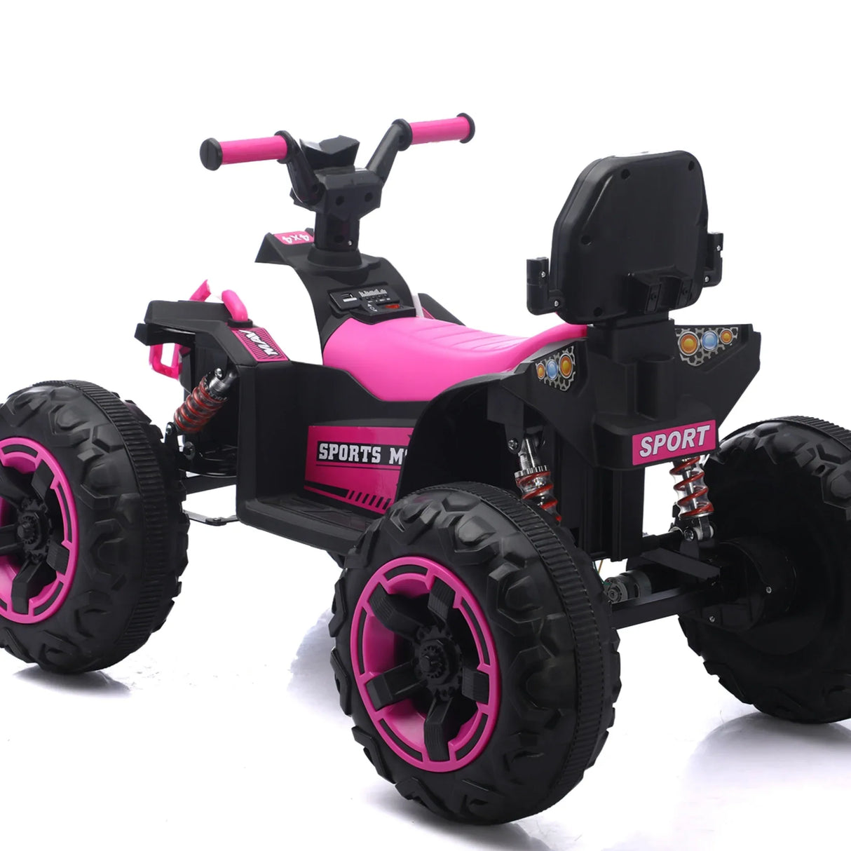 12V Kids Electric Ride On ATV With Bluetooth Lights - Omega Lifestyles
