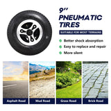 Outdoor Compact Mobility Scooter With Windshield USB Charging - Omega Lifestyles