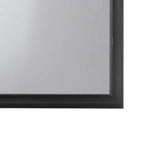 Black Frame Minimalist Wall Mirror 41x31 Inch - Omega Lifestyles