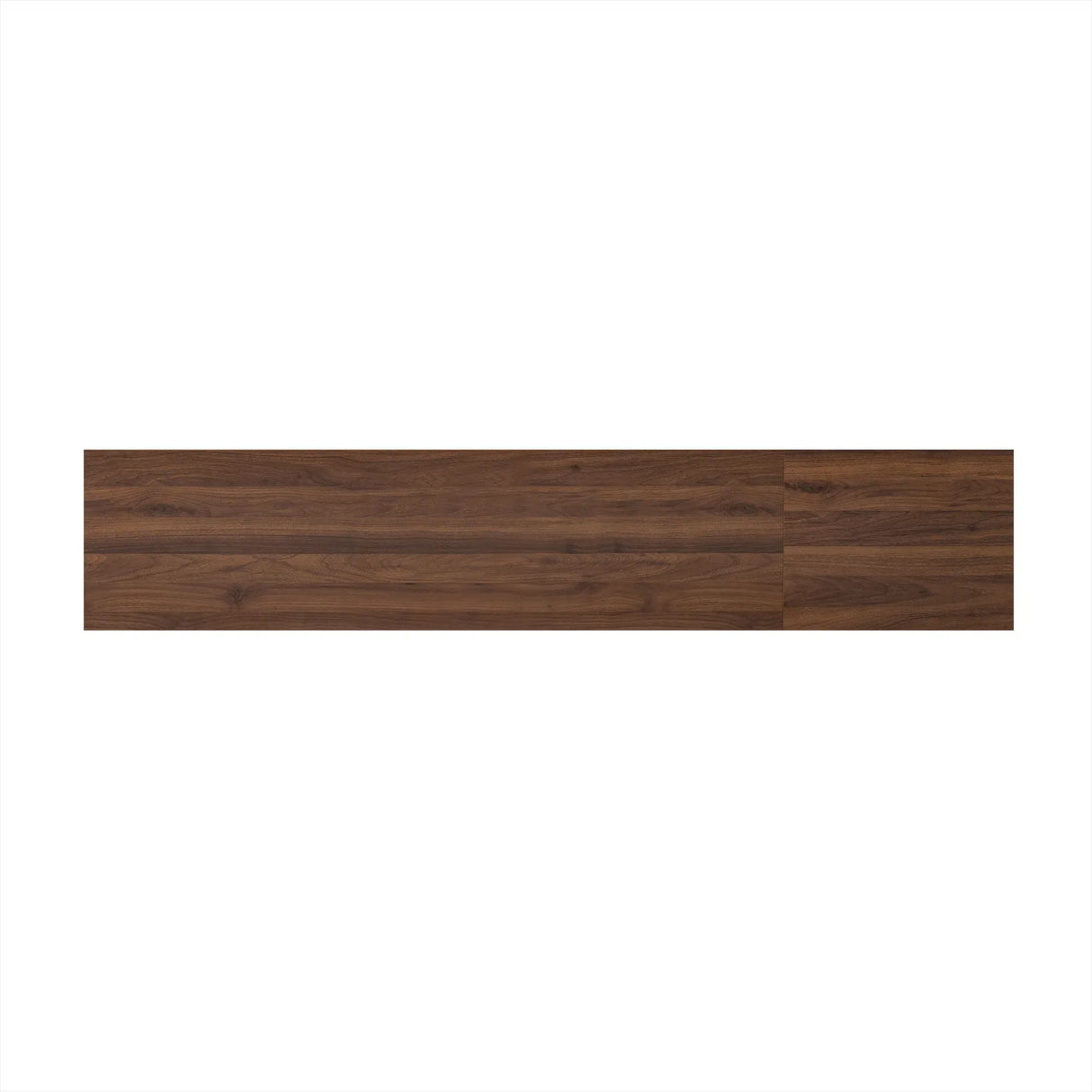 Modern Walnut 78-Inch TV Stand With Cable Management - Omega Lifestyles