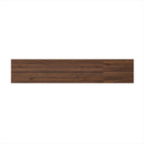 Modern Walnut 78-Inch TV Stand With Cable Management - Omega Lifestyles
