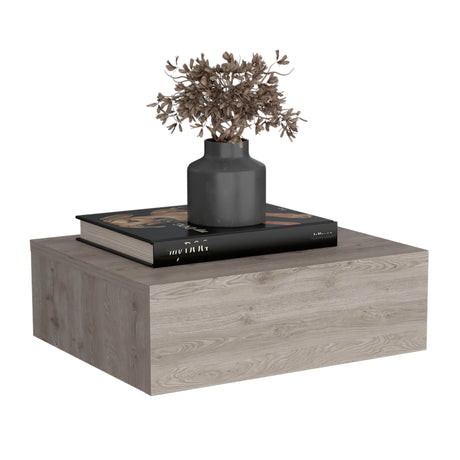 Modern Wall-Mounted Floating Nightstand With Drawer - Omega Lifestyles