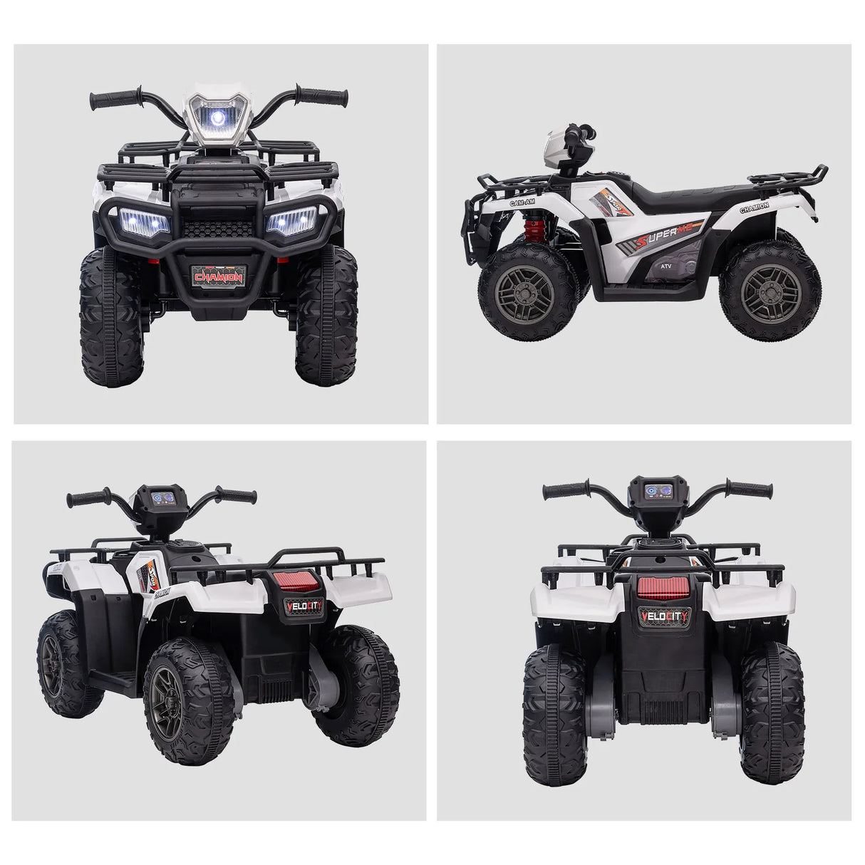 12V Battery Powered Kids Electric Ride On ATV - Omega Lifestyles